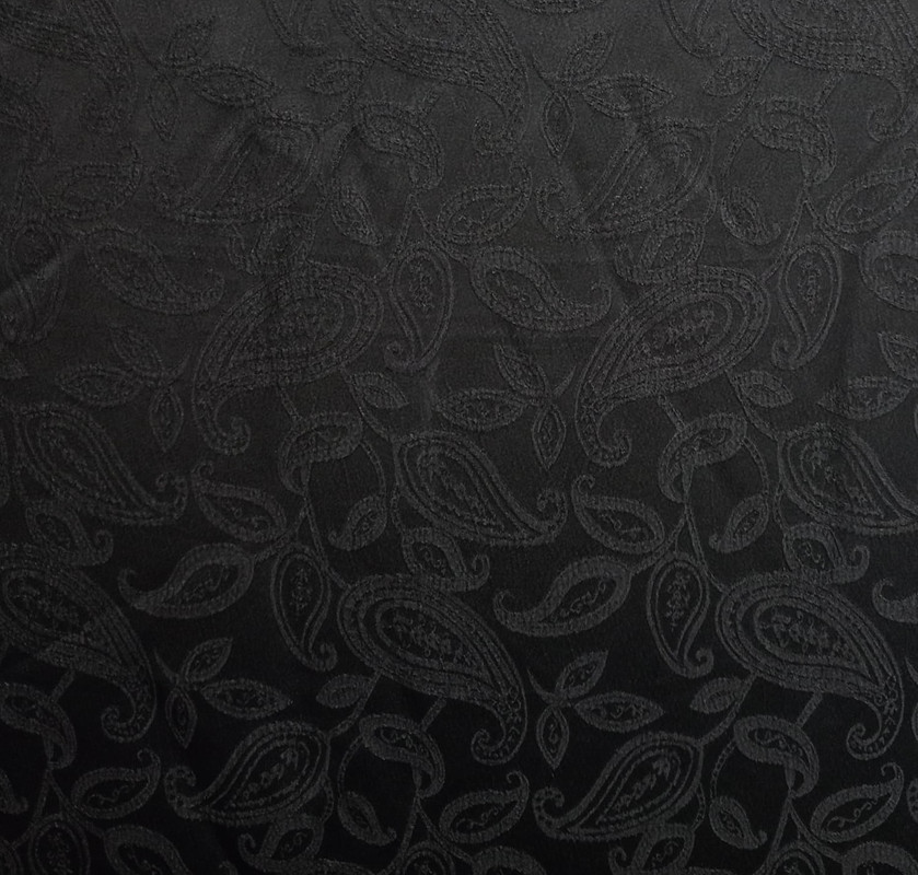 Turino Jacquard TJ125 (Colour 05Black, Des NoSR-021-0310)