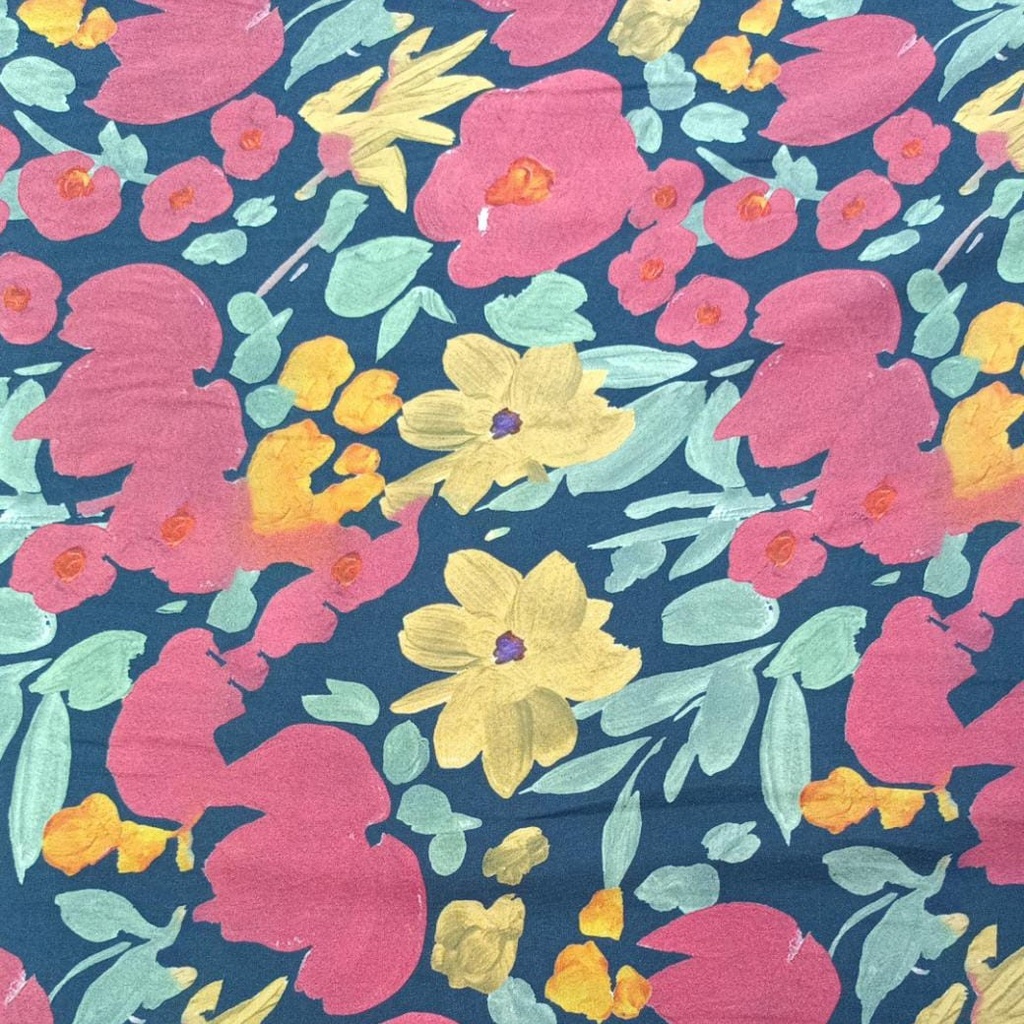  Sky Floral Parsi Boski Print S24 PBPS53