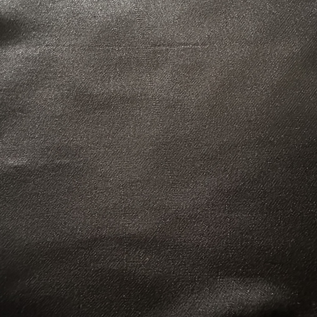 Alpine Jacquard Fabric (Plain Black)