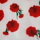 Carnation Flower Print On Neoprene NPPS01