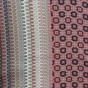 Geometrical Print On Habutai Satin S24 HSPS84