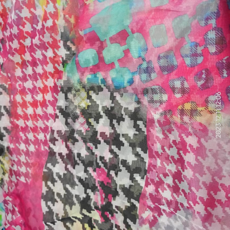 Print On Flat Chiffon FCPS90