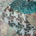 Marble Print On Flat Chiffon FCPS111