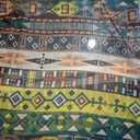 Bohemian Print On Flat Chiffon FCPS06