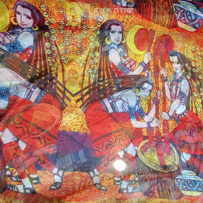 Print On Flat Chiffon FCPS94