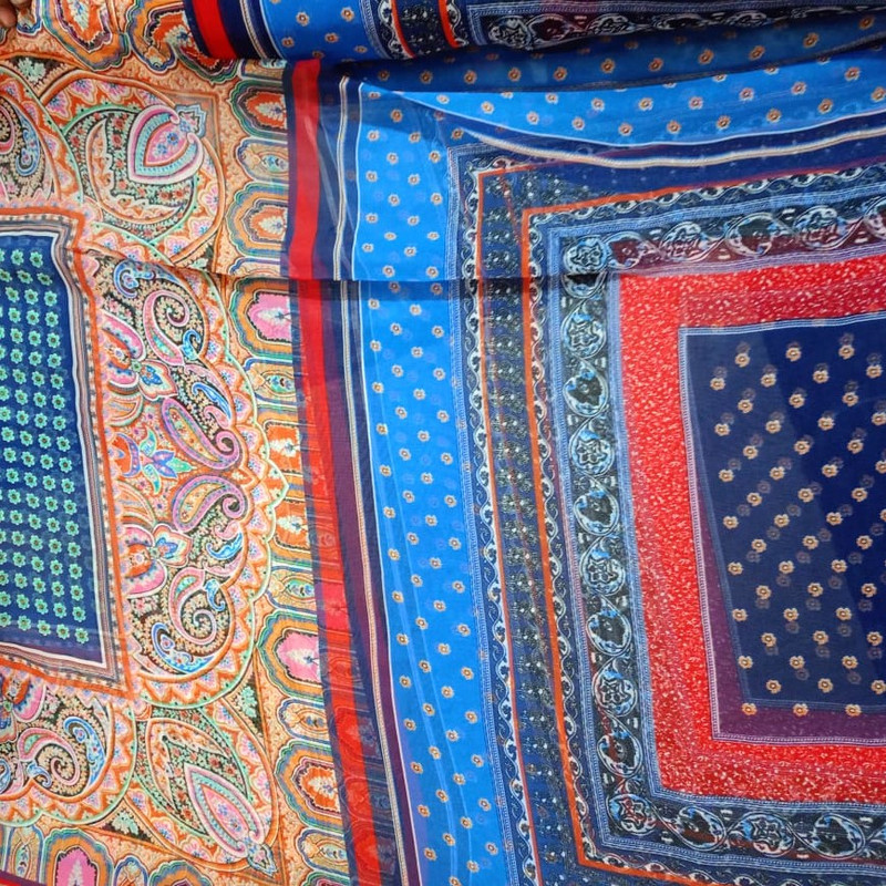 Print On Flat Chiffon FCPS166