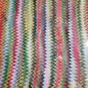 Zig Zag Print On Flat Chiffon FCPS115