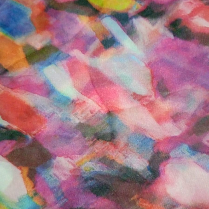 Print On Flat Chiffon FCPS10