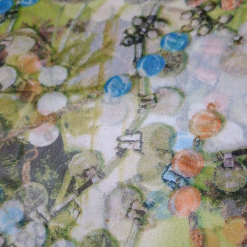 Print On Flat Chiffon FCPS282