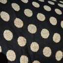 Metallic Dot N/R Roma Fabric