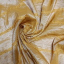 Patch Stripes Prints On Embroidered Taffeta