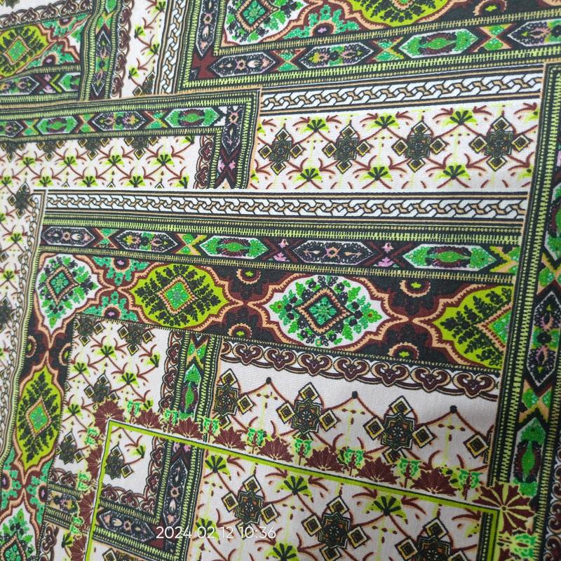 Traditional Ekat Modal Knitted Print S24 MKPS13