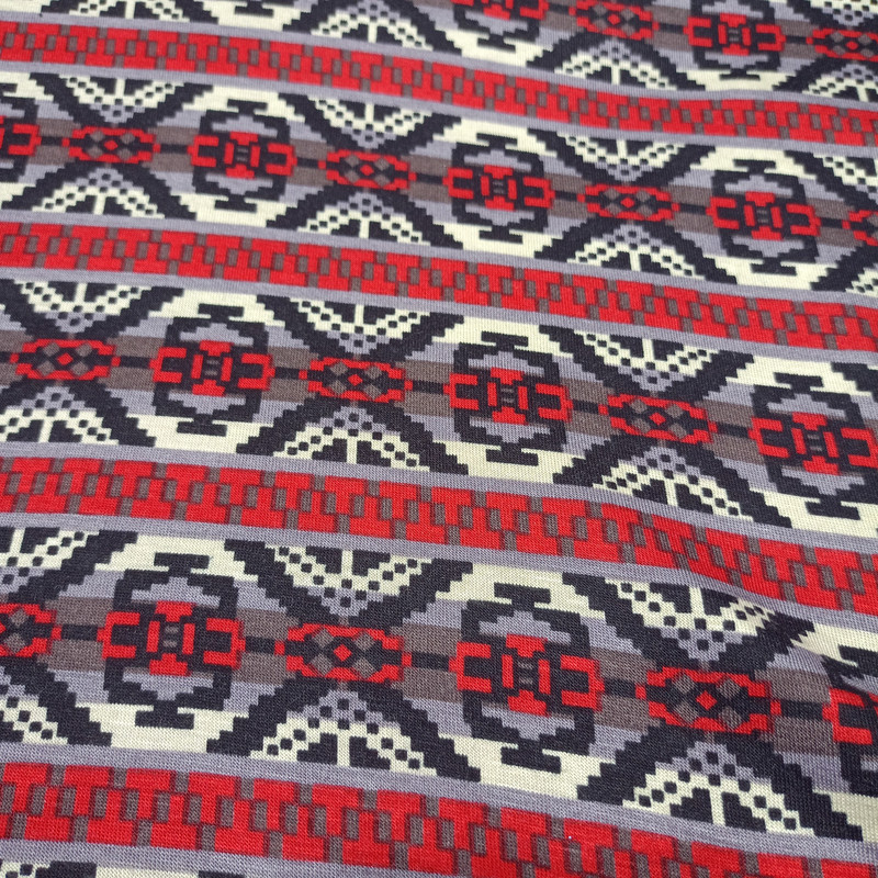 Modal Knitted Print S24 MKPS16