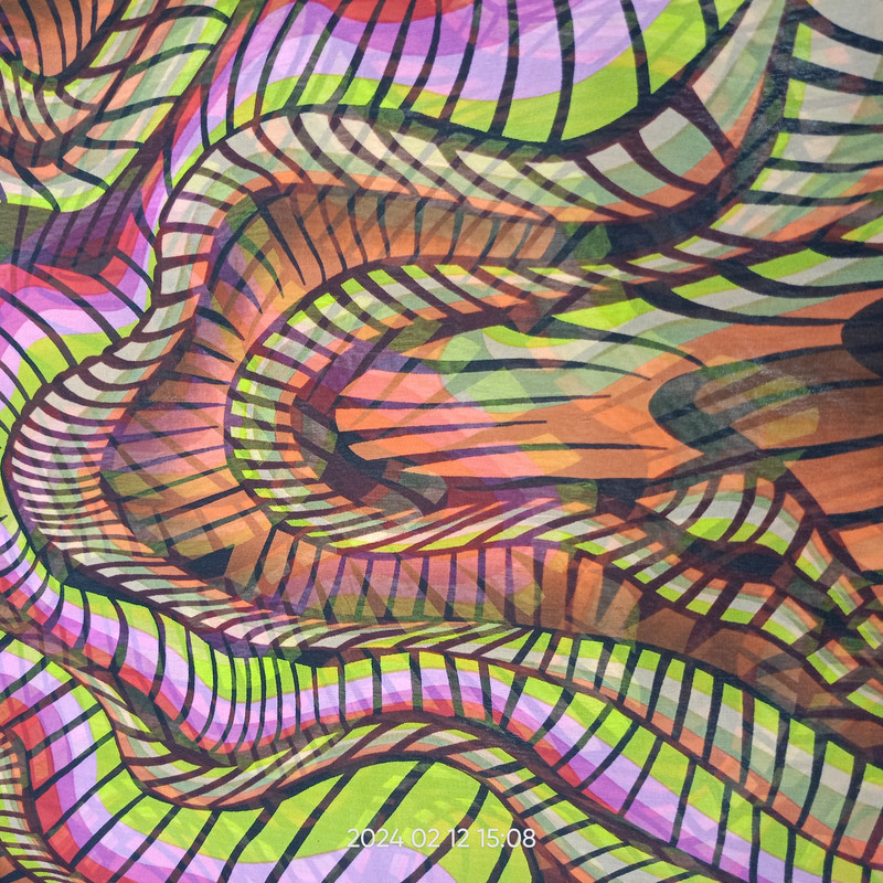  Print On Silk Chiffon S23-SCPS282