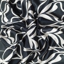 Black Base Art Print On Satin Lycra S24 SLPS03