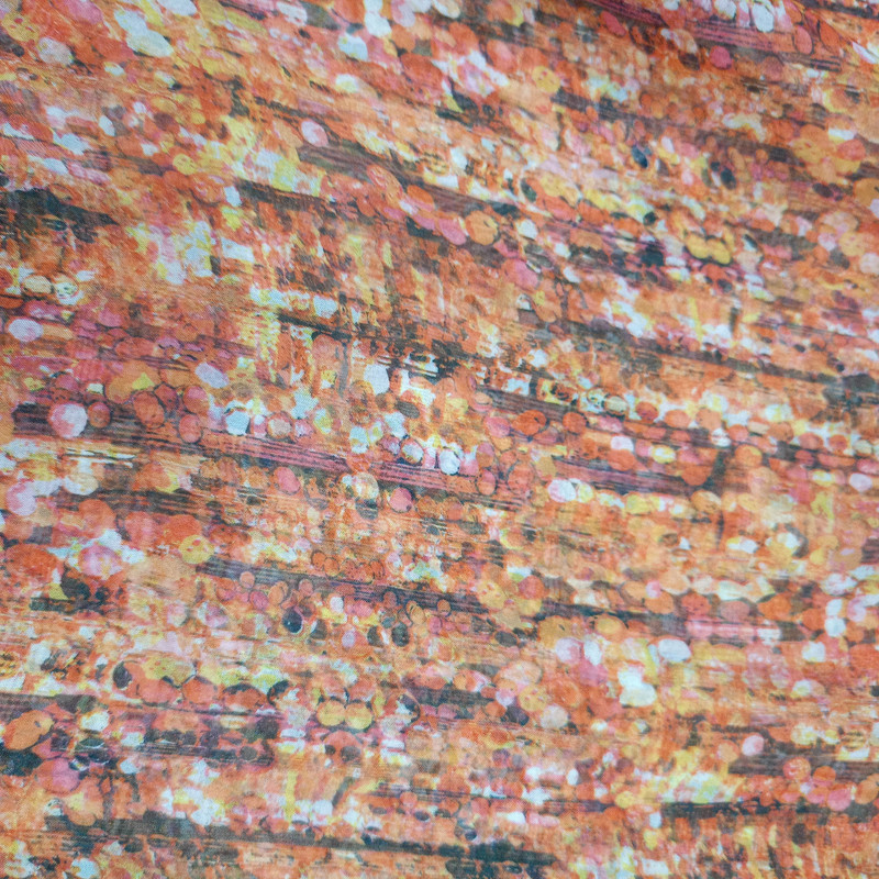 Print On Flat Chiffon FCPS147