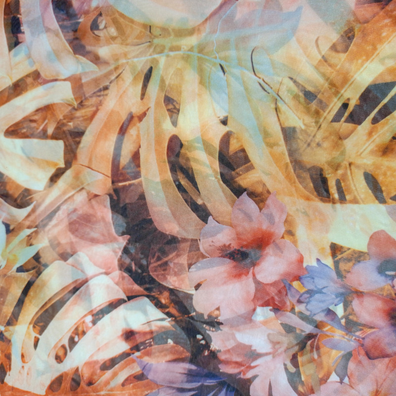 Print On Flat Chiffon FCPS126