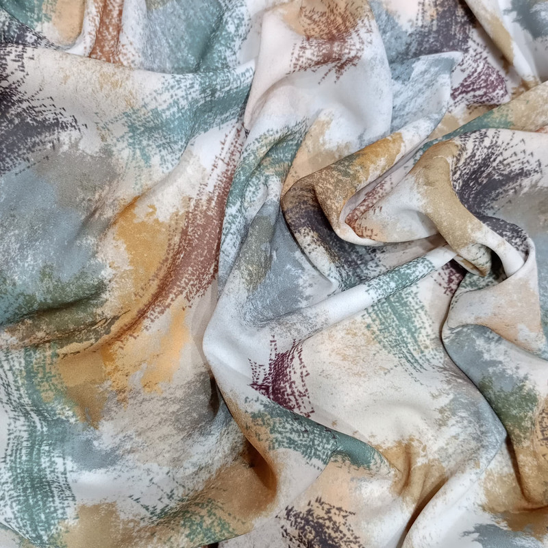 Brush Shades Prints On Royal Georgette (SS24) RGPS38