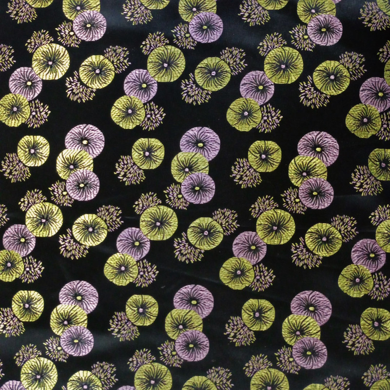 Aqua Print On Chinese Jacquard S24 CJPA13