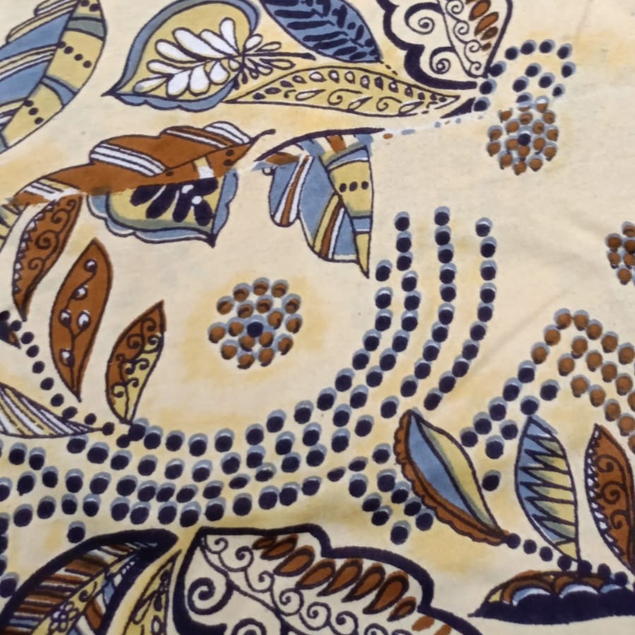 Paisley Print On Cotton Knitted CKPS09