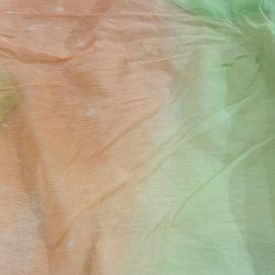 Tie Dye Print On Poly Chiffon PCPS50