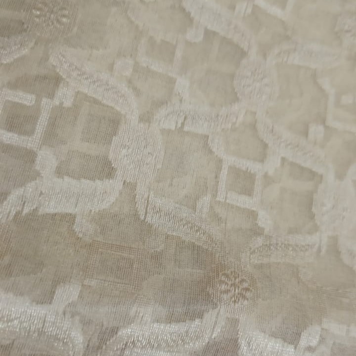 Organza Silk Jacquard Fabric (SS25) OSJS02