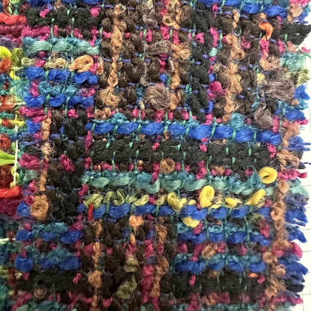 British Multicolour Boucle Tweed 