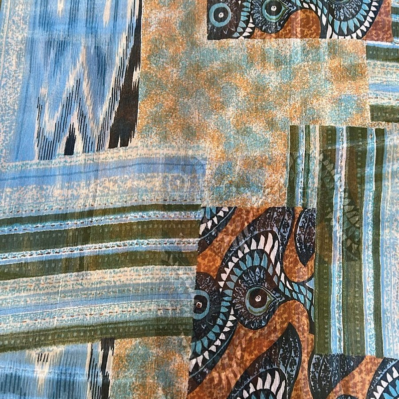 Poly Chiffon Print Fabric (SS24)  SFDS25