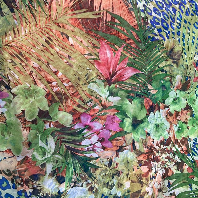 Poly Chiffon Print Fabric (SS24)  SFDS33