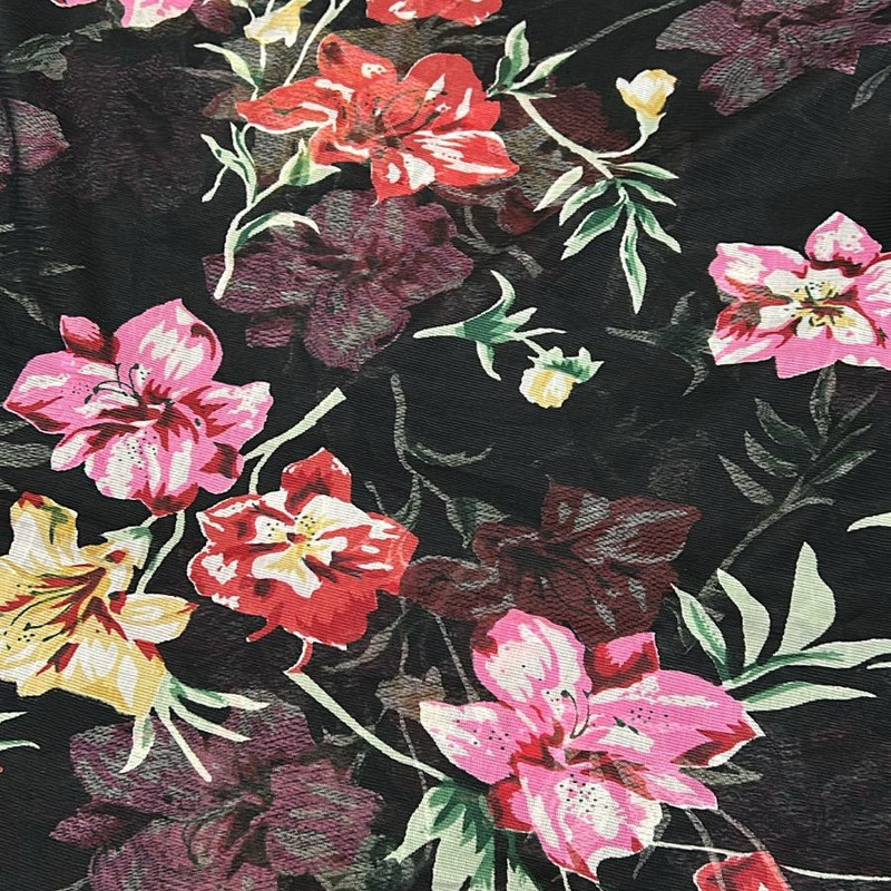 Net Print Fabric (SS24)  SFDS37