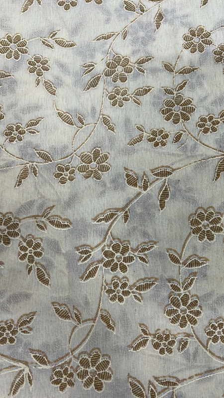 Georggete Foil Print Fabric (SS25) SFDS82