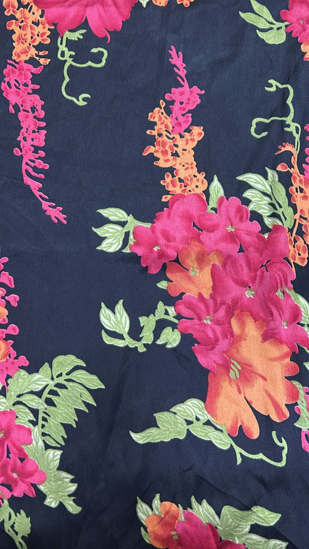 Poly Satin Print Fabric (SS25) SFDS102