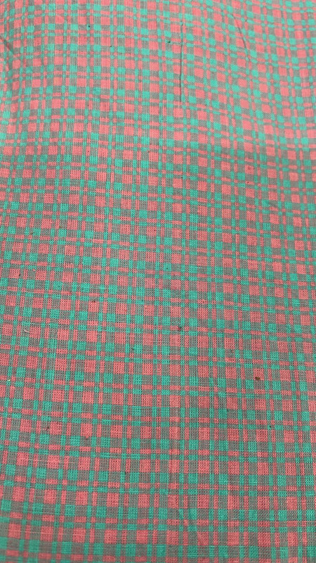 Cotton Check Print (SS25) SFDS174