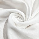 Linen White Dyed Fabric