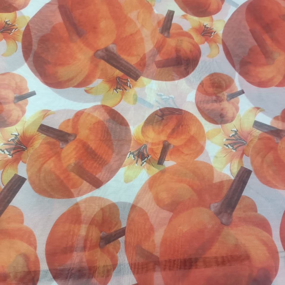 Print On Flat Chiffon FCPS194