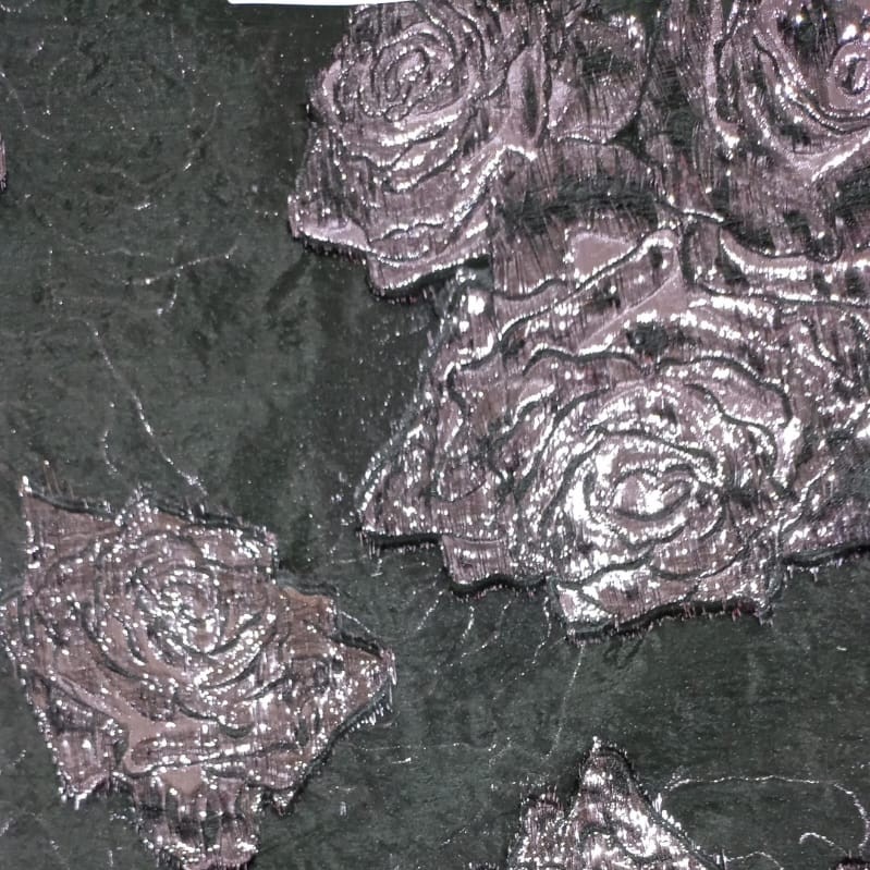 Organza Jacquard OJ-149 (All Black)