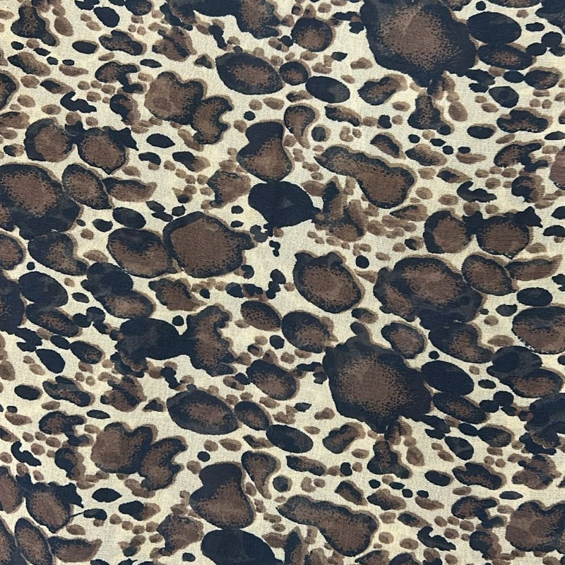 Animal Print Onpoly Georgetteal (SS25) SFCS38