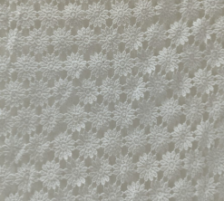 Korean Floral Cutwork Lace Fabric AGT0625