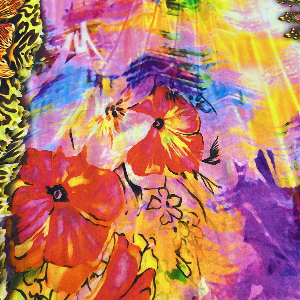 Print On Viscose Crepe #10