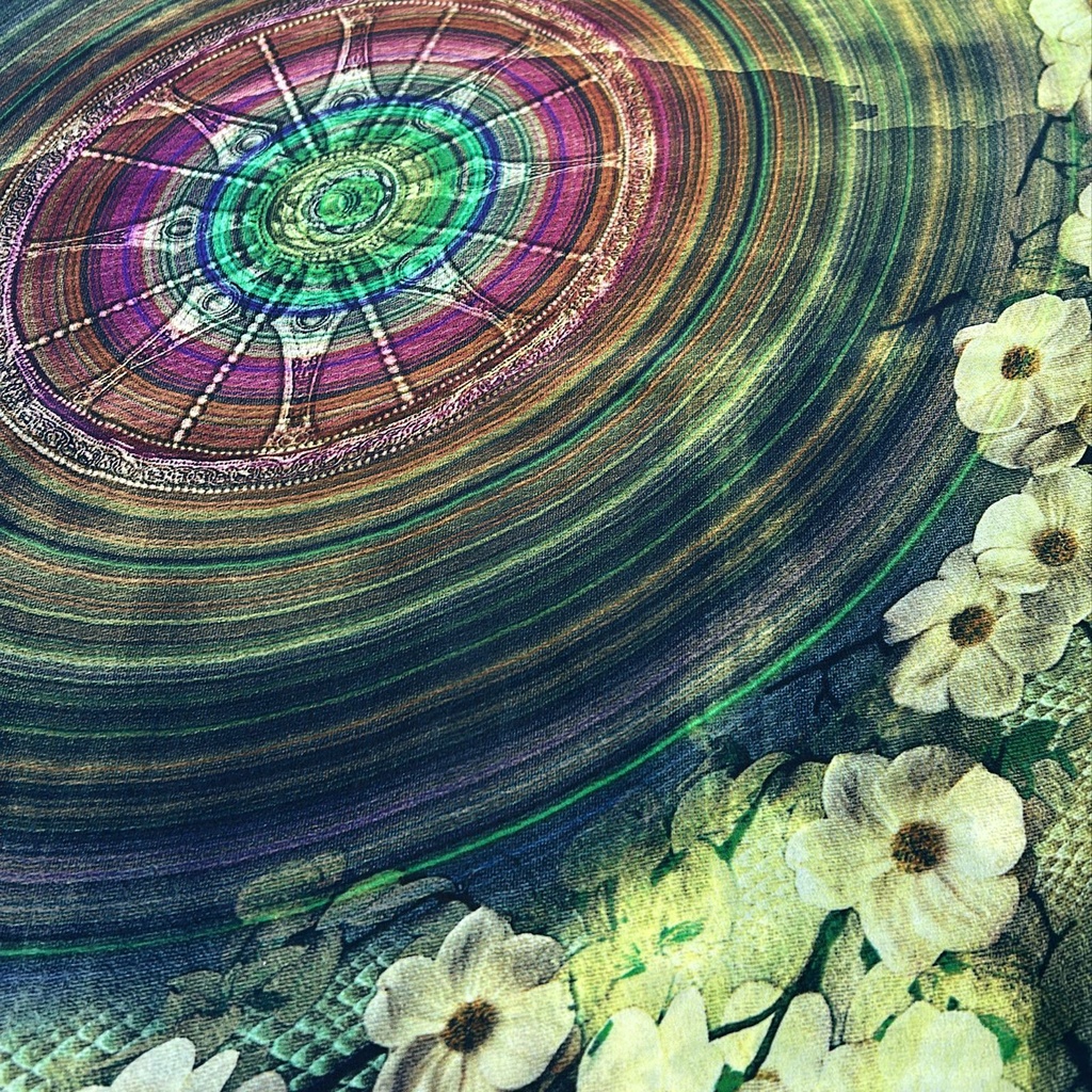 Print On Silk Crepe #04