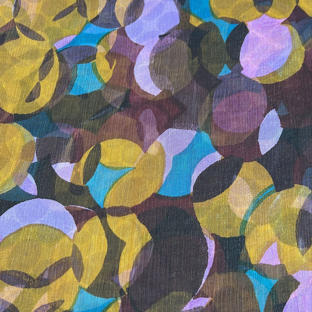 Print on Silk Chiffon #07