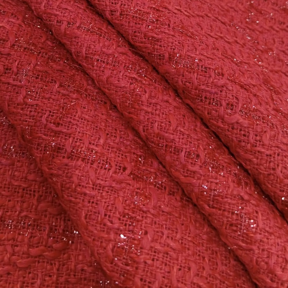 AGT-HNL-37 (Red Lurex) Tweed