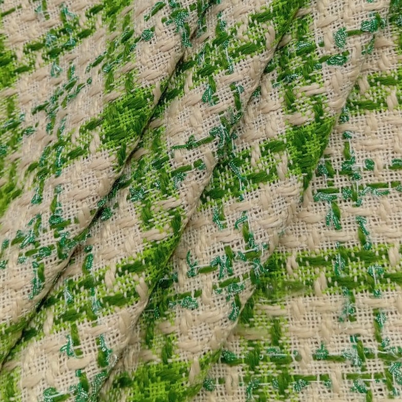 AGT-HNL-43 (Off White Green) Tweed
