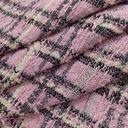 AGT-HNL-56 (Pink Grey Checks) Tweed