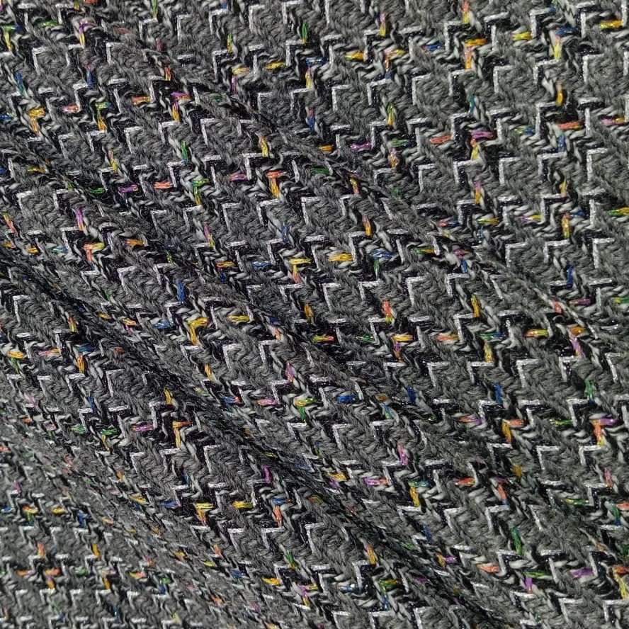 AGT-HNL-59 (Grey Zigzag) Tweed