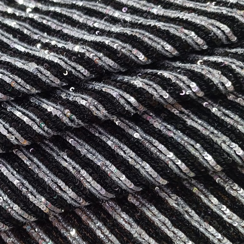 MM Sequins (Black Silver)