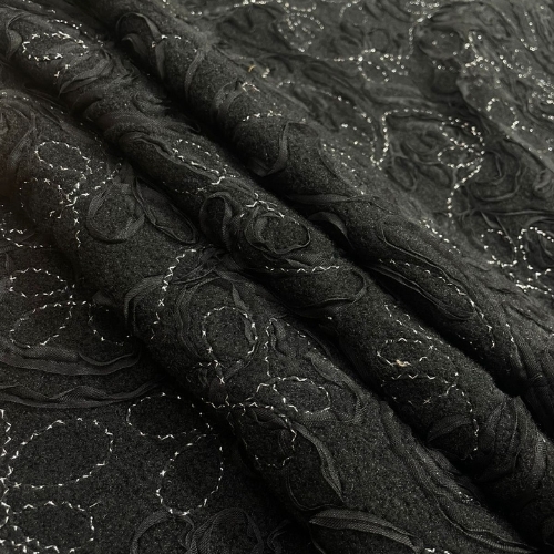 Luxury Tweed (3D Floral)