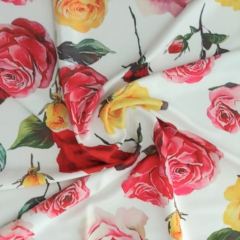 Rose Print On Roberto Cavalli  RCPS03