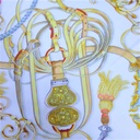 Handcraft Print On Korean Satin S23-KSPS60