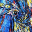 Abstract Art Print On Dutchess Satin S23 DSPS1